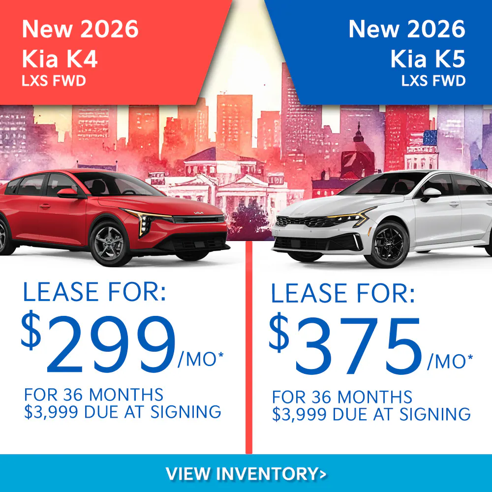 New 2026 Kia K4 LXS FWD