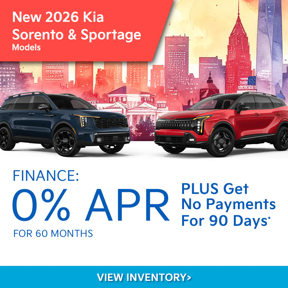 New 2026 Kia Sorento & Sportage Models