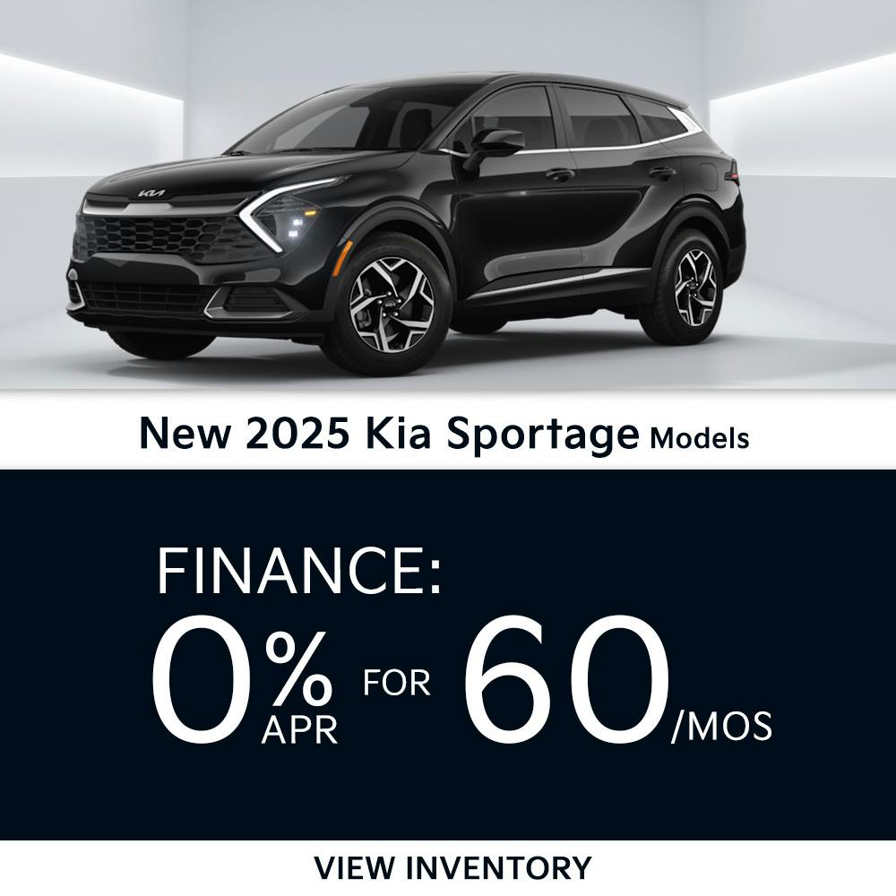 DA_Aug_New 2025 Kia Sportage Models