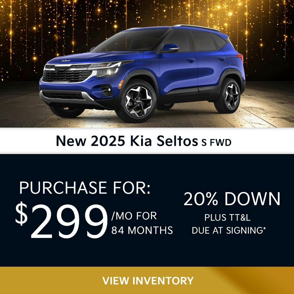 New 2025 Kia Seltos S FWD