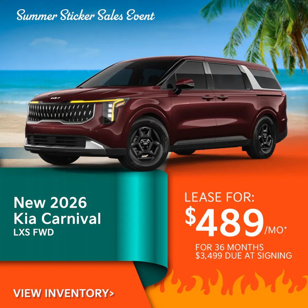 New 2026 Kia Carnival LXS FWD