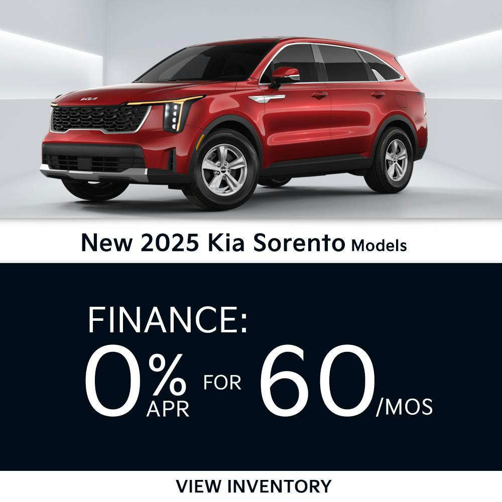 DA_Aug_New 2025 Kia Sorento Models
