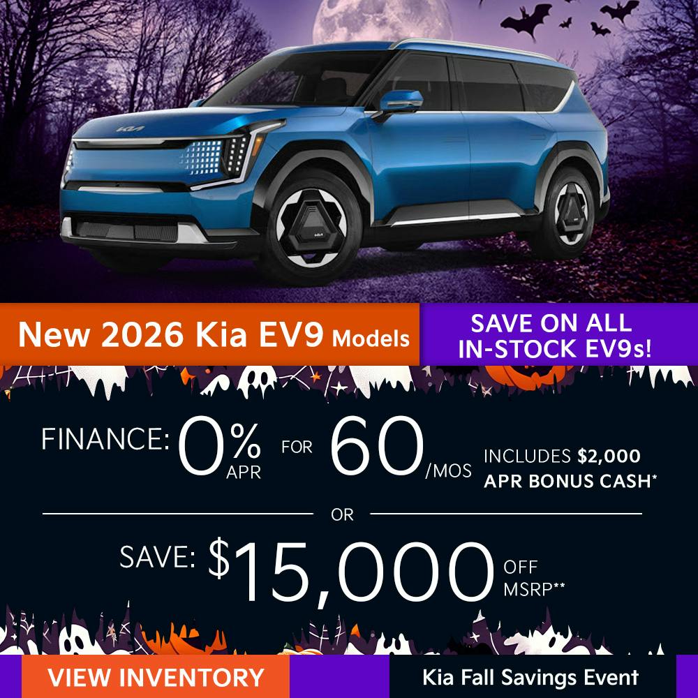 New 2026 Kia EV9 Models