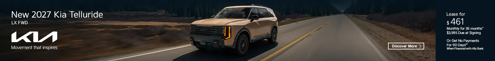 New 2027 Kia Telluride LX FWD