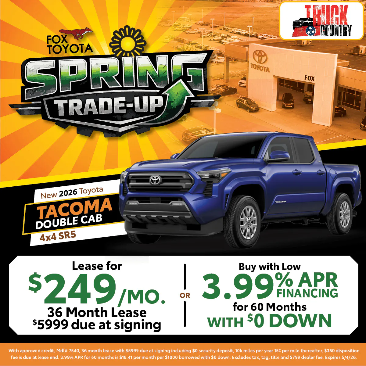 2026 Toyota Tacoma | Fox Toyota