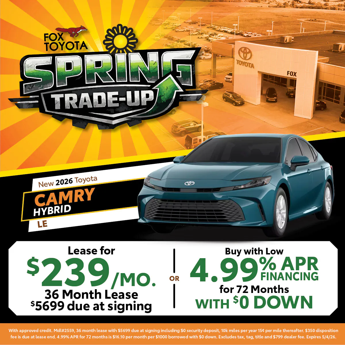 2026 Toyota Camry | Fox Toyota