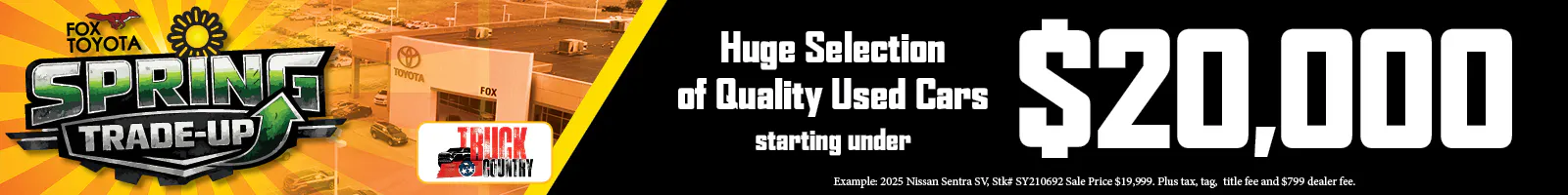 Under $20K Used Cars | Fox Toyota