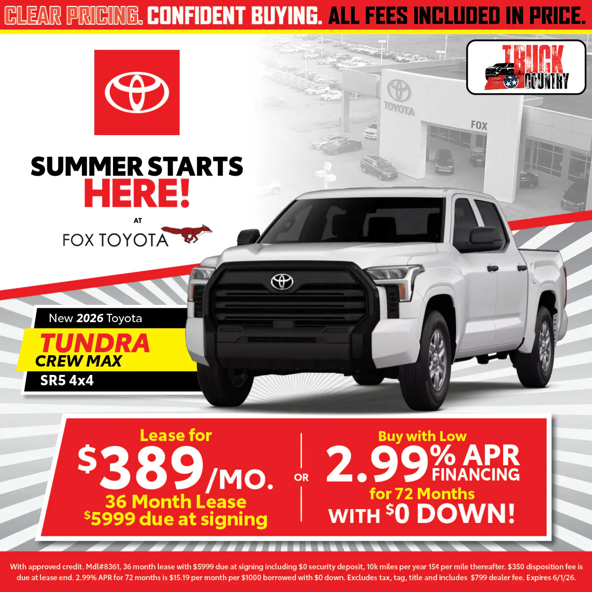 2026 Toyota Tundra | Fox Toyota