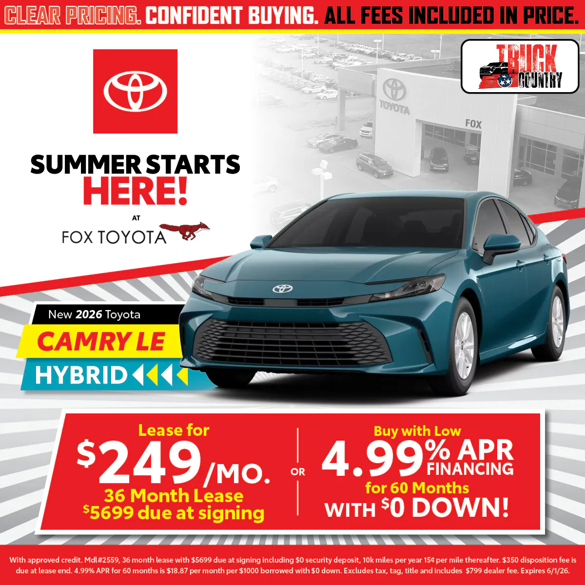 2026 Toyota Camry | Fox Toyota