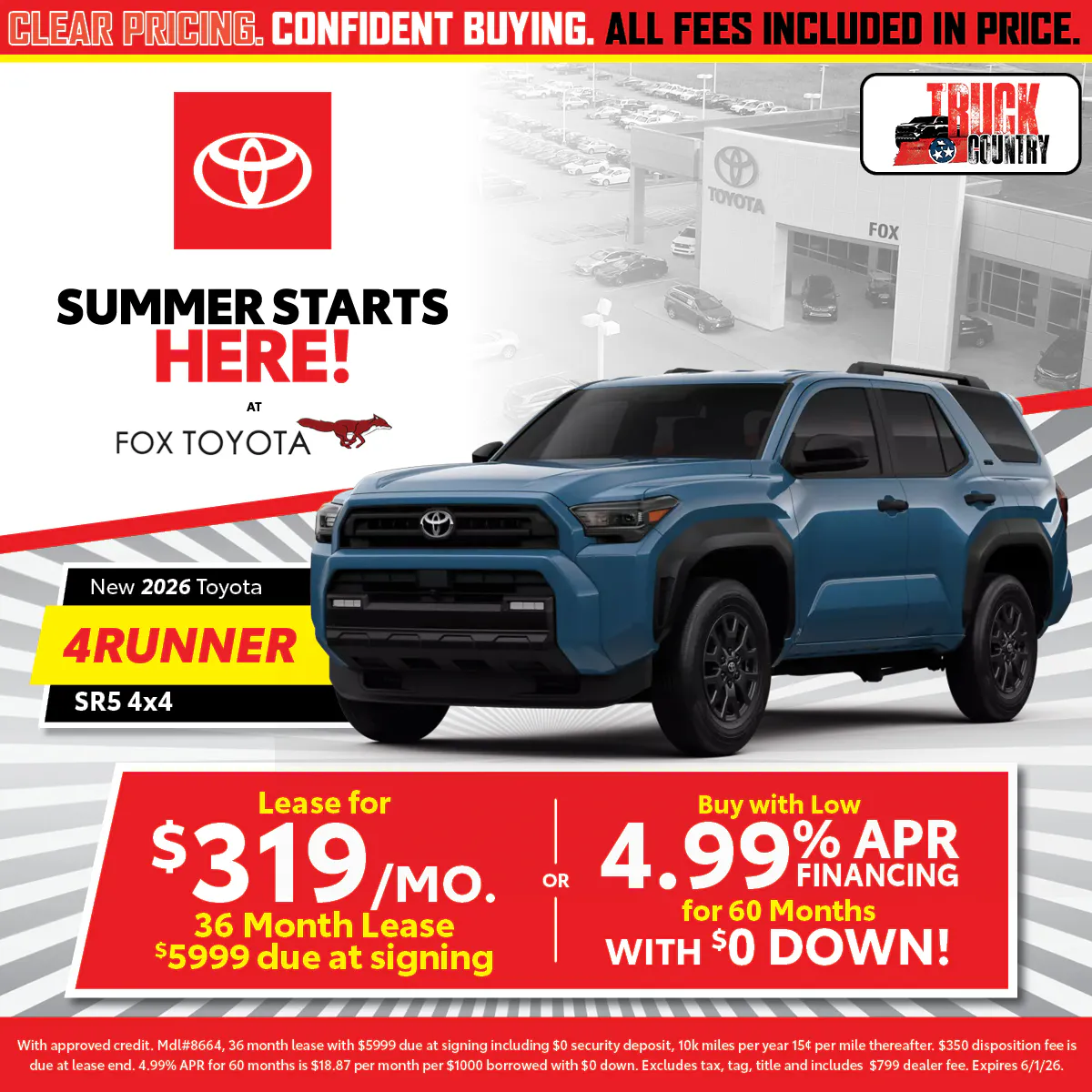 2026 Toyota 4Runner | Fox Toyota