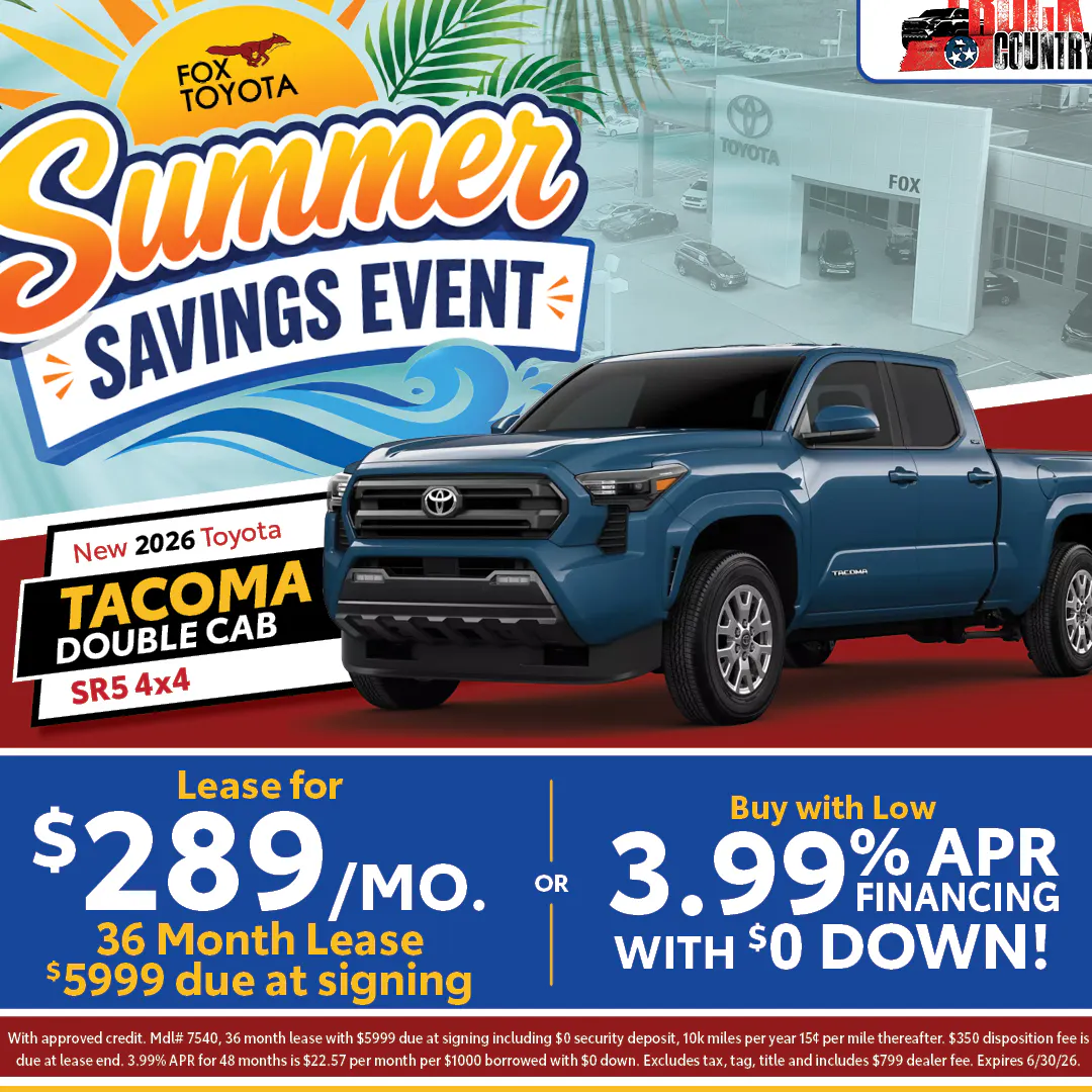 New 2026 Toyota Tacoma | Fox Toyota