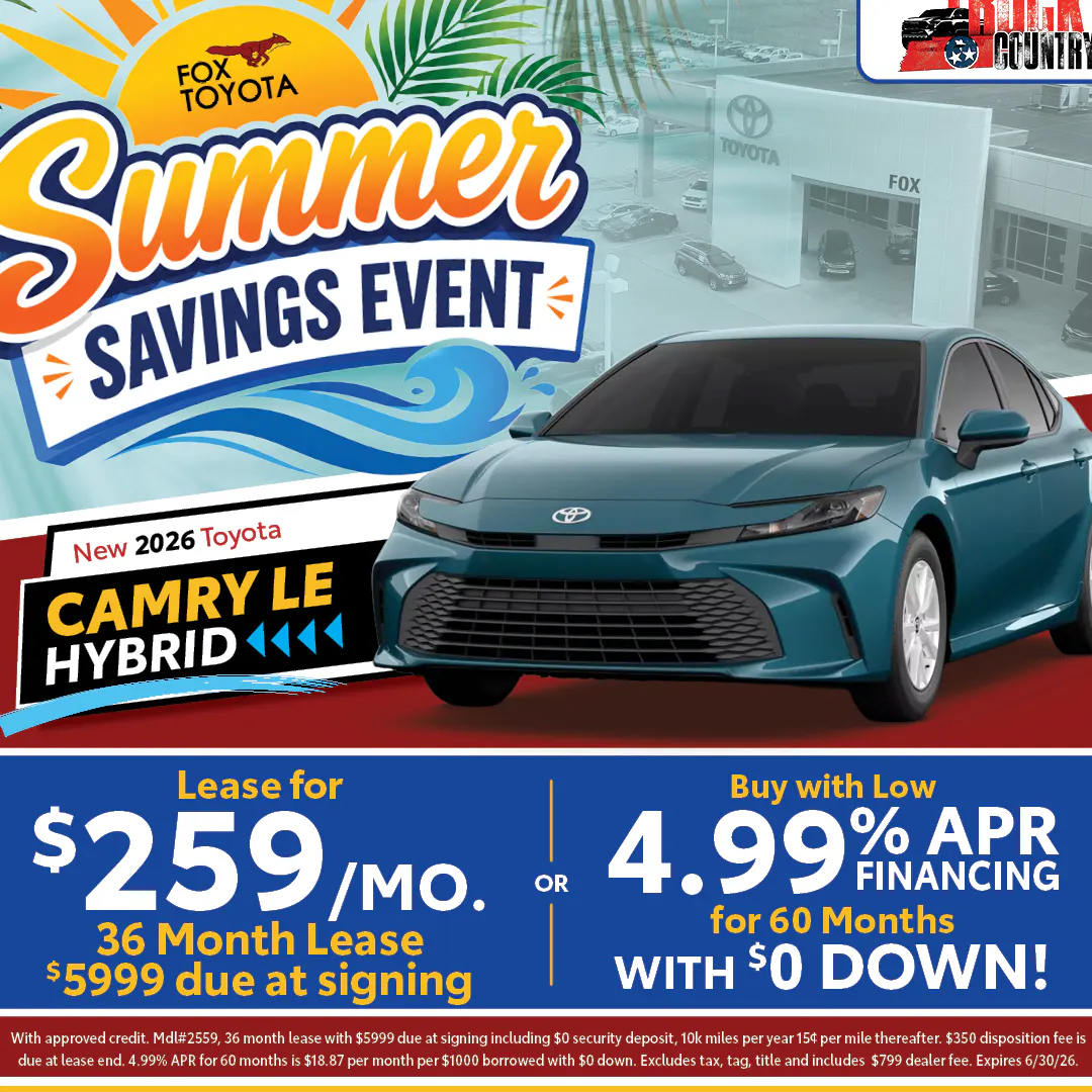 New 2026 Toyota Camry | Fox Toyota