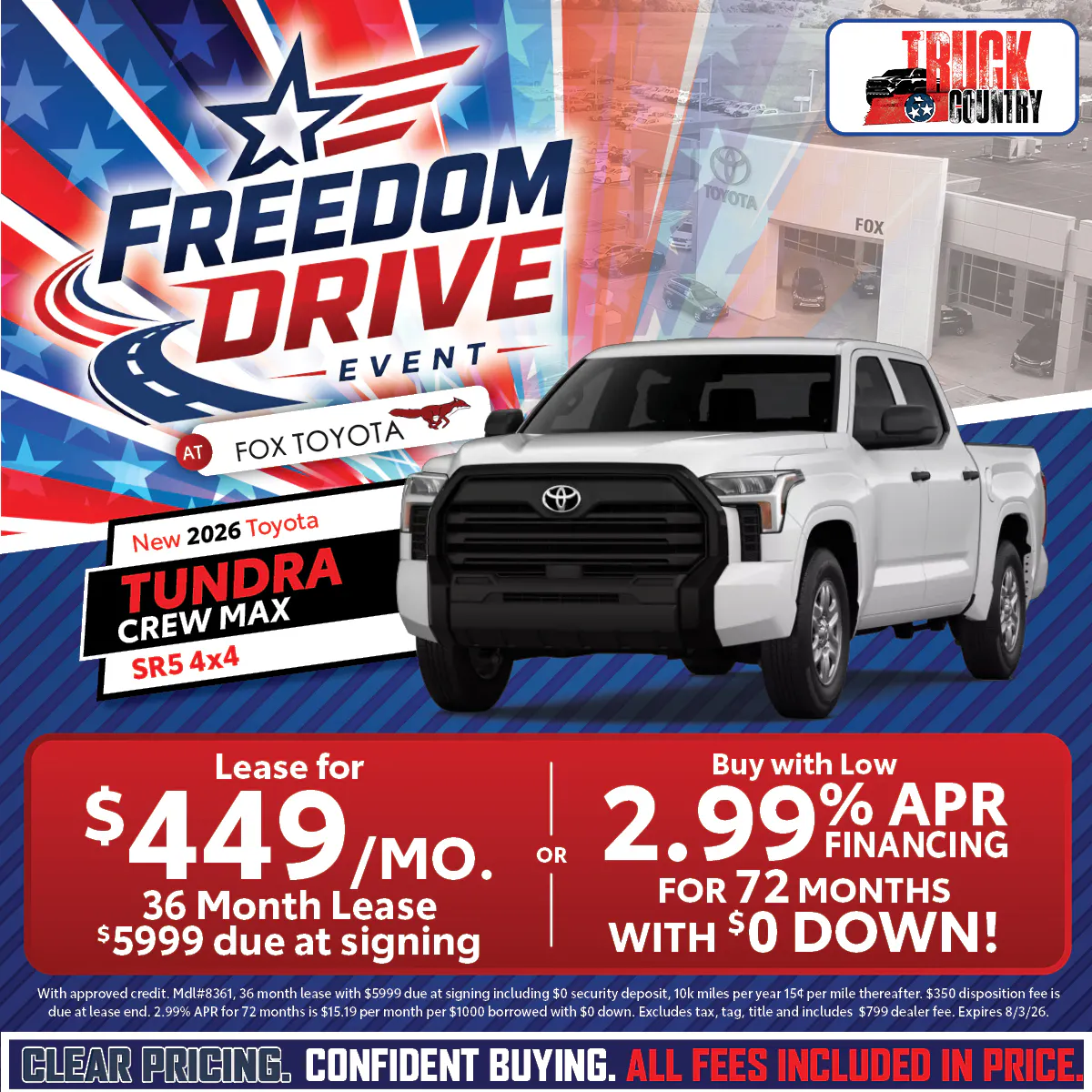 New 2026 Toyota Tundra | Fox Toyota