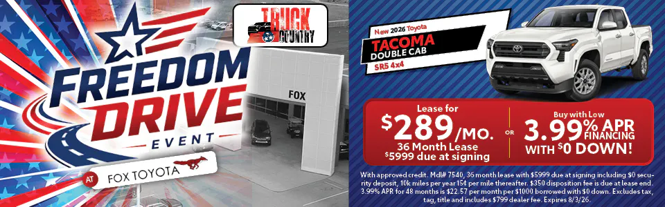 New 2026 Toyota Tacoma | Fox Toyota