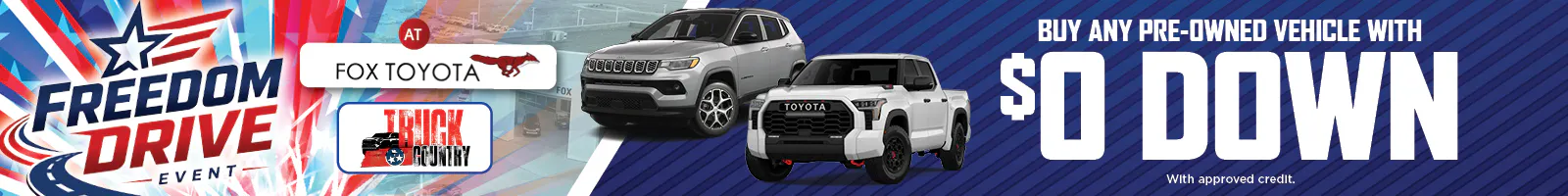 $0 Down Used | Fox Toyota