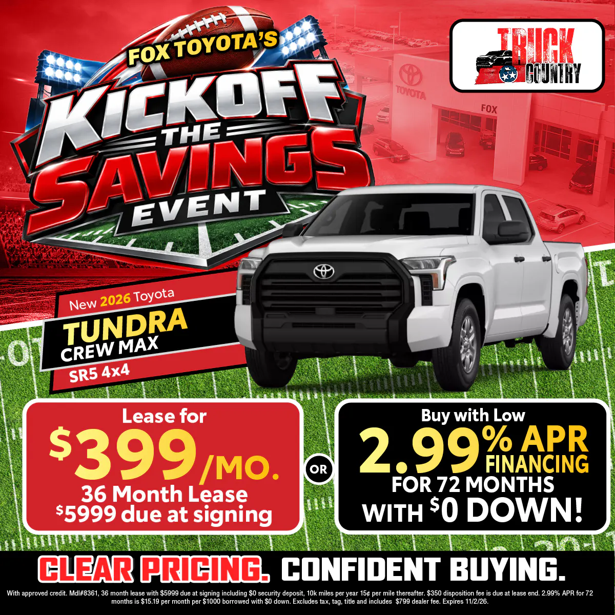 New 2026 Toyota Tundra | Fox Toyota