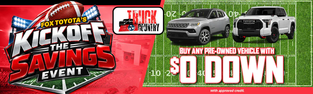 $0 Down Used | Fox Toyota