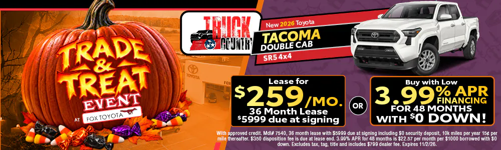 New 2026 Toyota Tacoma | Fox Toyota