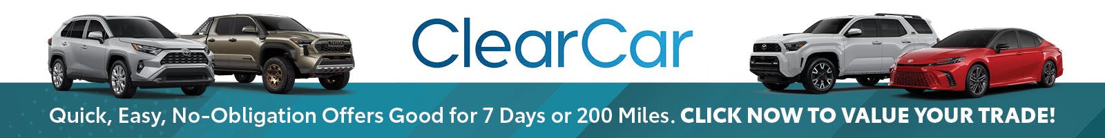 ClearCar | Value Your Trade
