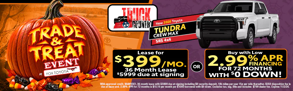 New 2026 Toyota Tundra | Fox Toyota
