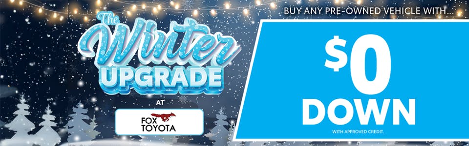 Zero Down Pre-Owned | Fox Toyota