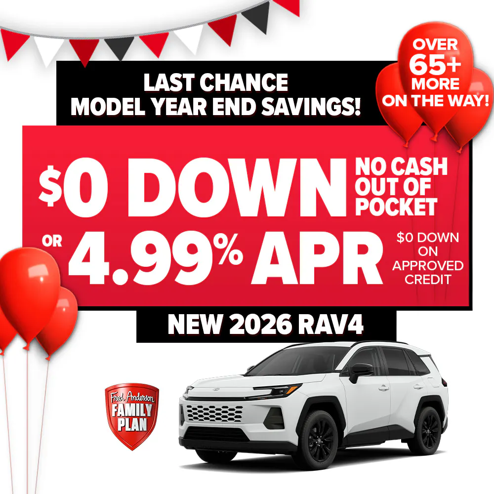 New 2026 RAV4 | Fred Anderson Toyota of Cape Coral