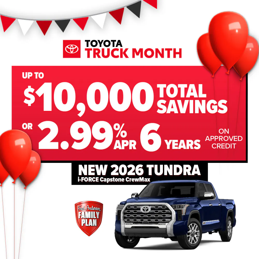 New 2026 Tundra | Fred Anderson Toyota of Cape Coral