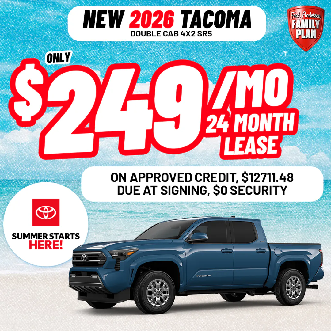 New 2026 Tacoma | Fred Anderson Toyota of Cape Coral