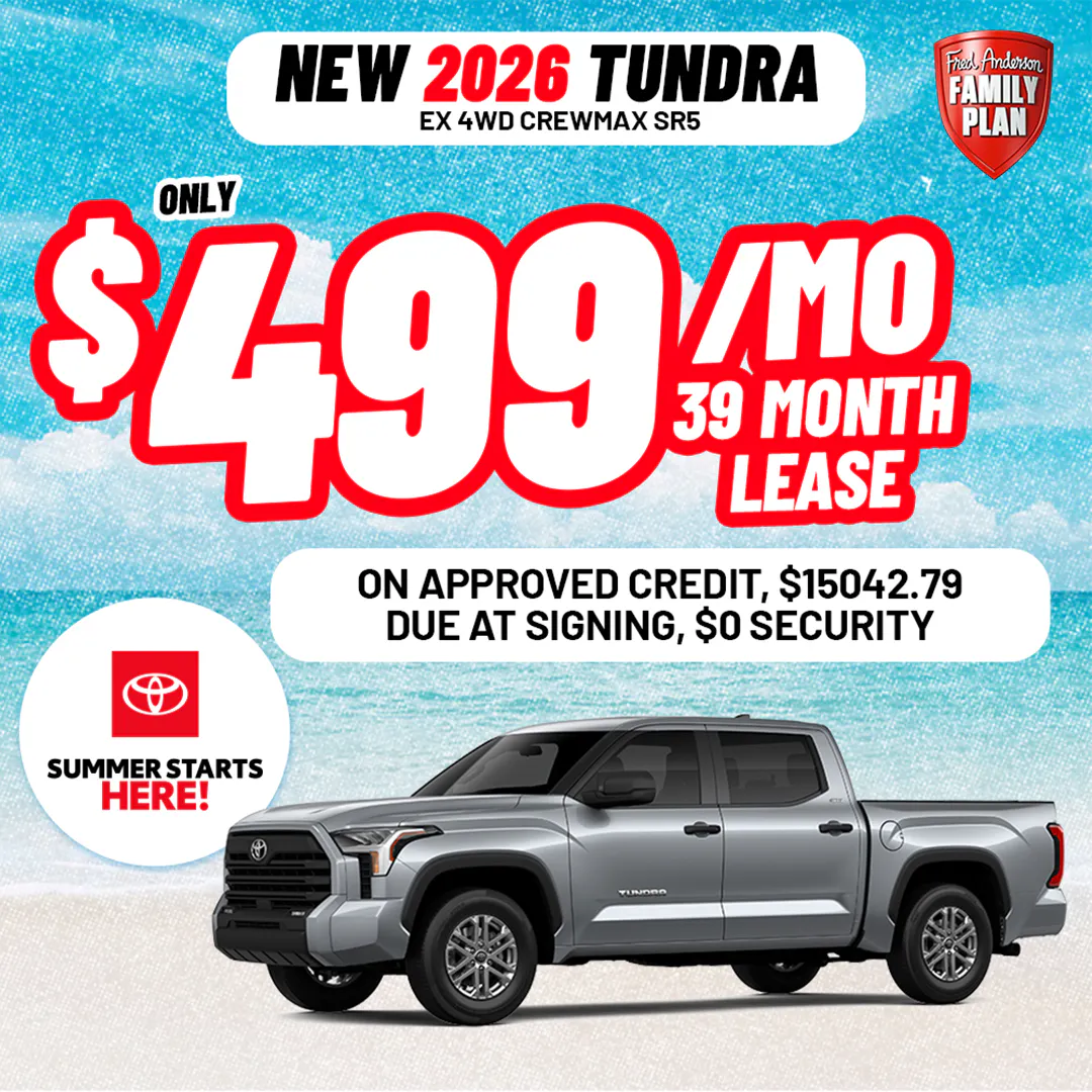 New 2026 Tundra | Fred Anderson Toyota of Cape Coral