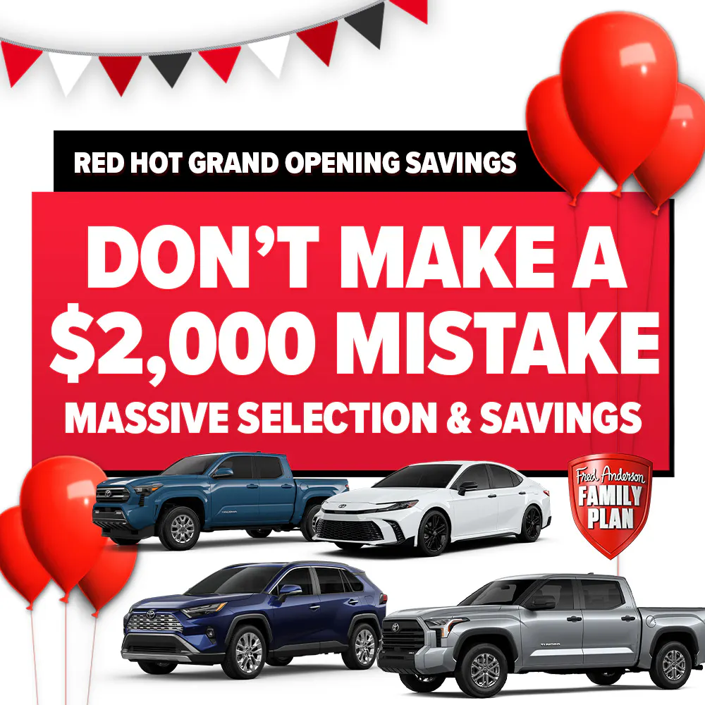 DON’T MAKE A $2,000 MISTAKE | Fred Anderson Toyota of Cape Coral