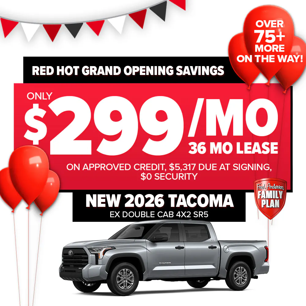 New 2026 Tacoma | Fred Anderson Toyota of Cape Coral