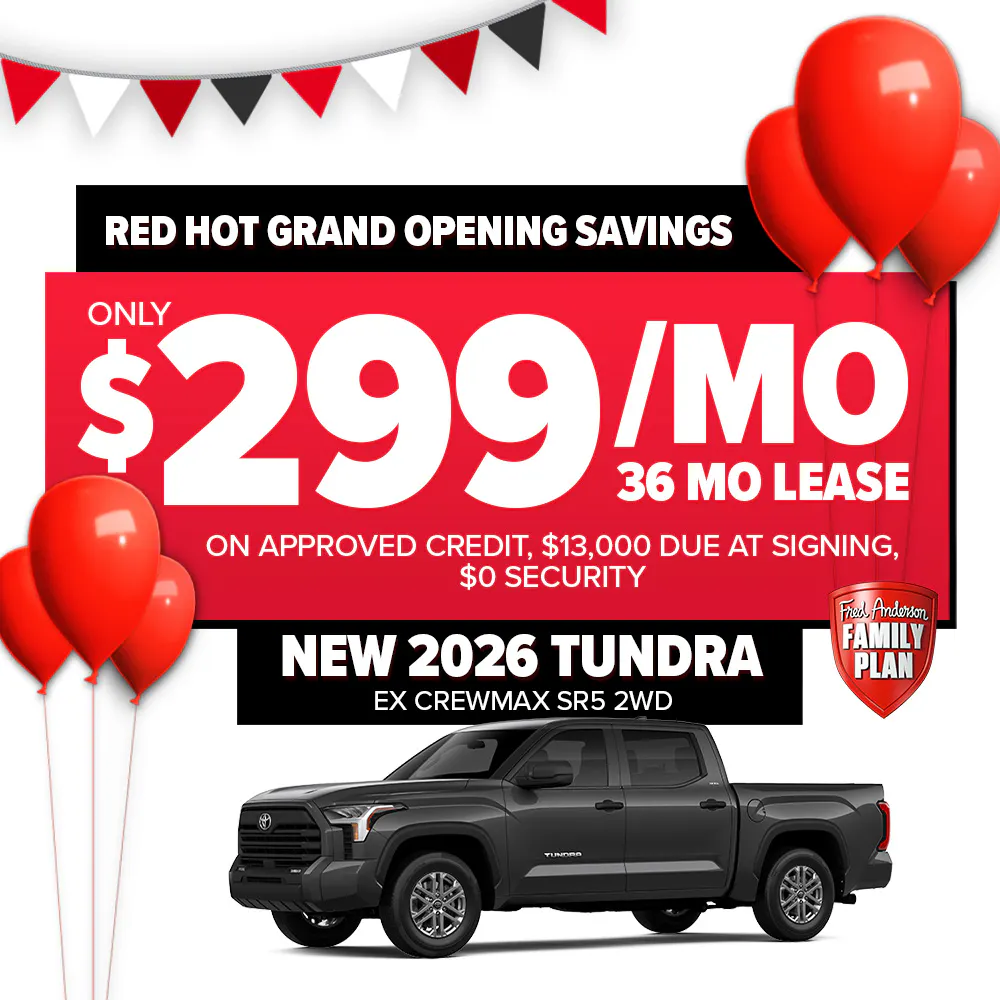 New 2026 Tundra | Fred Anderson Toyota of Cape Coral
