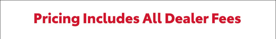 All Fees Included | Fred Anderson Toyota of Cape Coral
