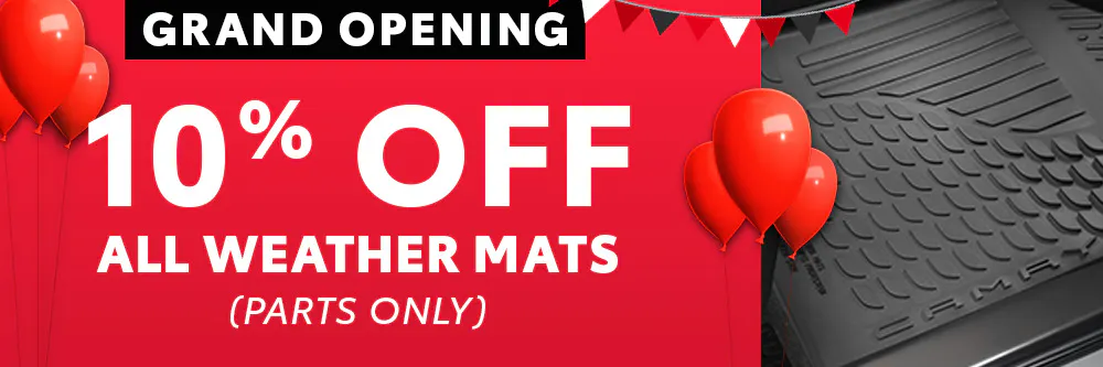 10% Off All Weather Mats | Fred Anderson Toyota of Cape Coral