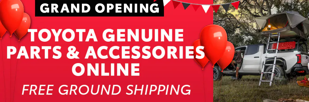 Toyota Genuine Parts & Accessories Online – Free Ground Shipping | Fred Anderson Toyota of Cape Coral