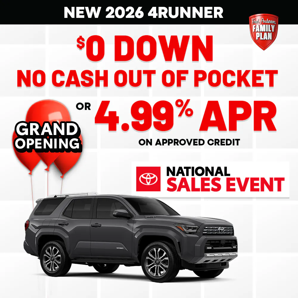New 2026 4RUNNER | Fred Anderson Toyota of Cape Coral