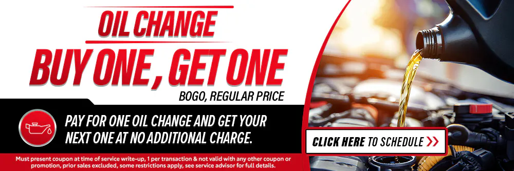Buy 1 Get 1 Oil Change at Regular Price | Fred Anderson Toyota of Cape Coral