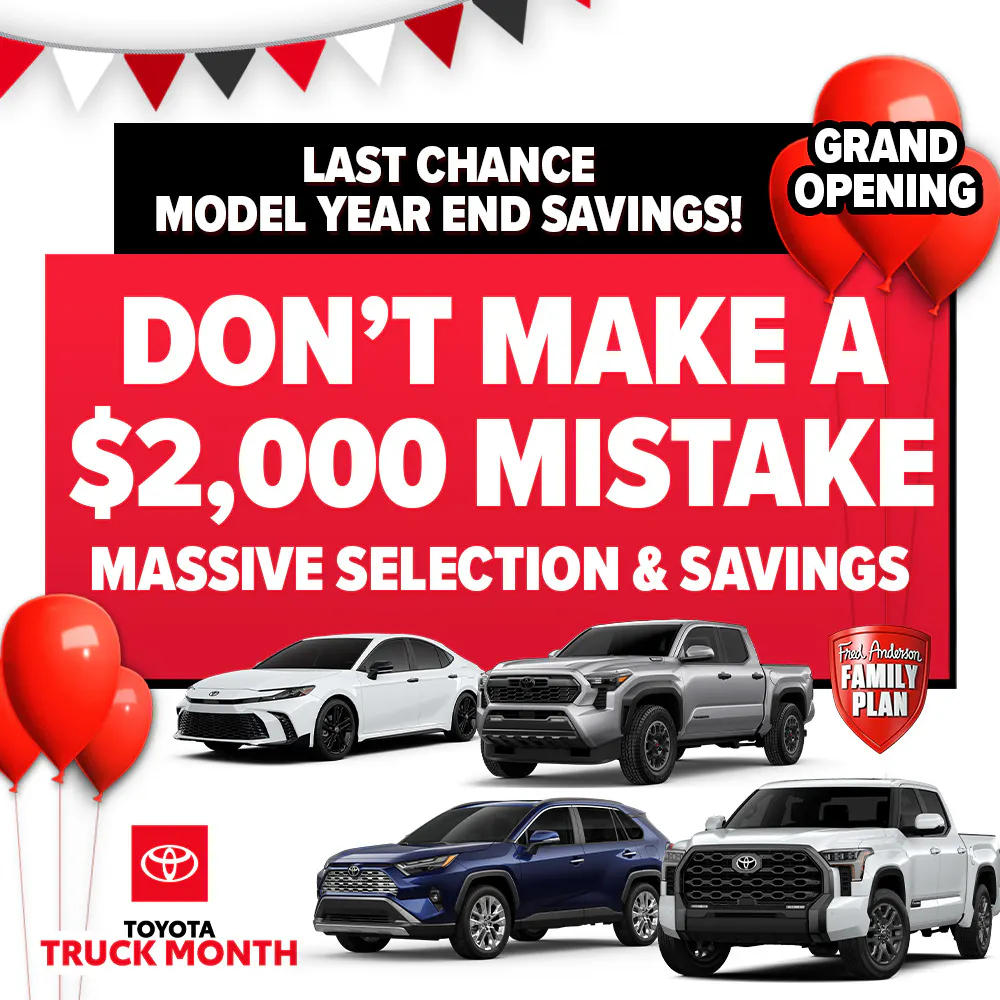 Don’t Make a $2,000 Mistake | Fred Anderson Toyota of Cape Coral