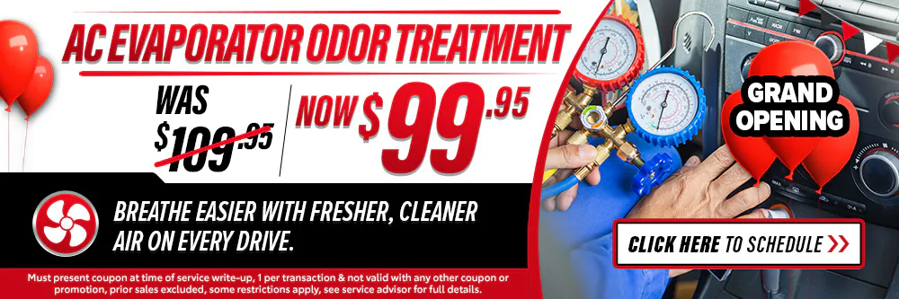 AC Evaporator Odor Treatment | Fred Anderson Toyota of Cape Coral
