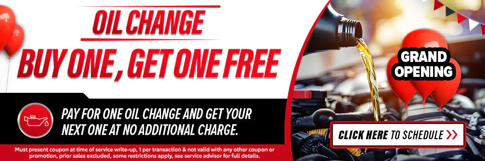 Buy 1 Get 1 Oil Change | Fred Anderson Toyota of Cape Coral