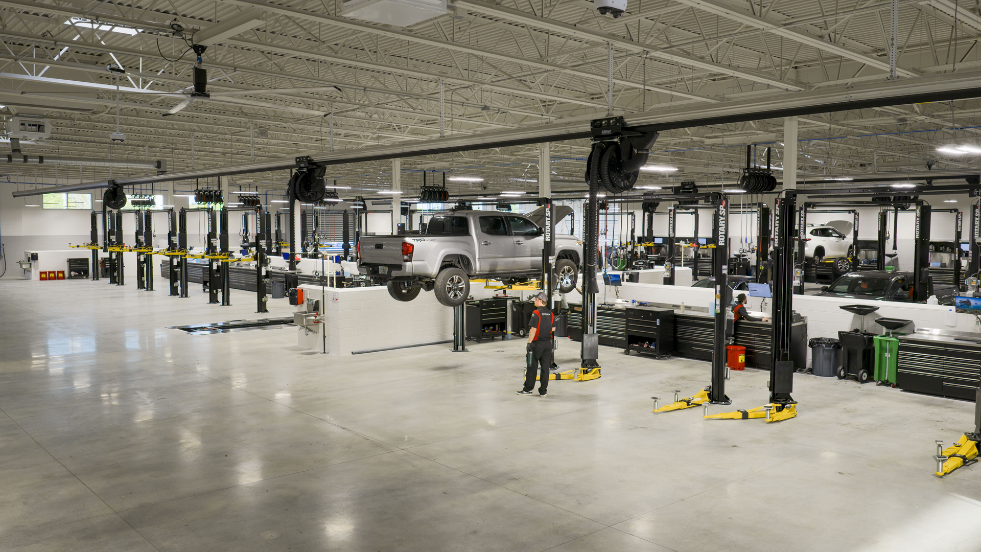 Service department at Fred Anderson Toyota of Cape Coral