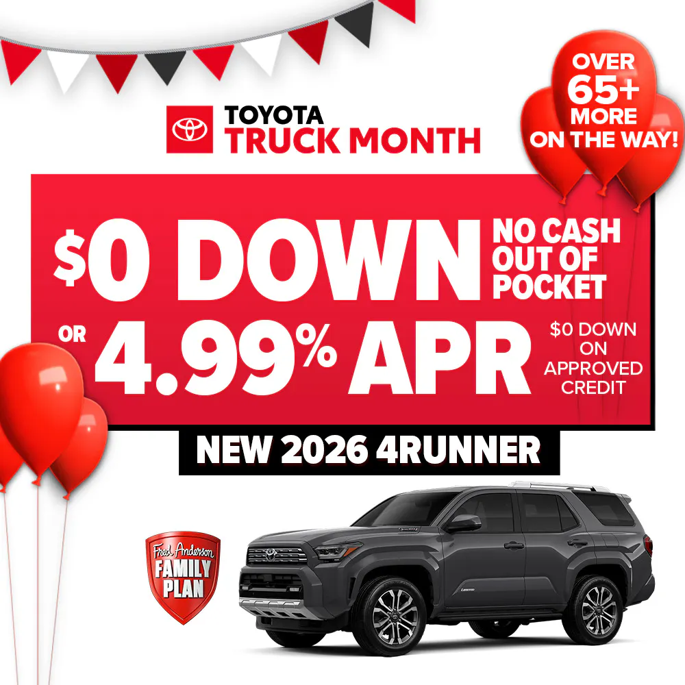 New 2026 4RUNNER | Fred Anderson Toyota of Cape Coral
