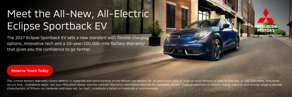 Meet the Eclipse Sportback EV | FX Caprara Mitsubishi