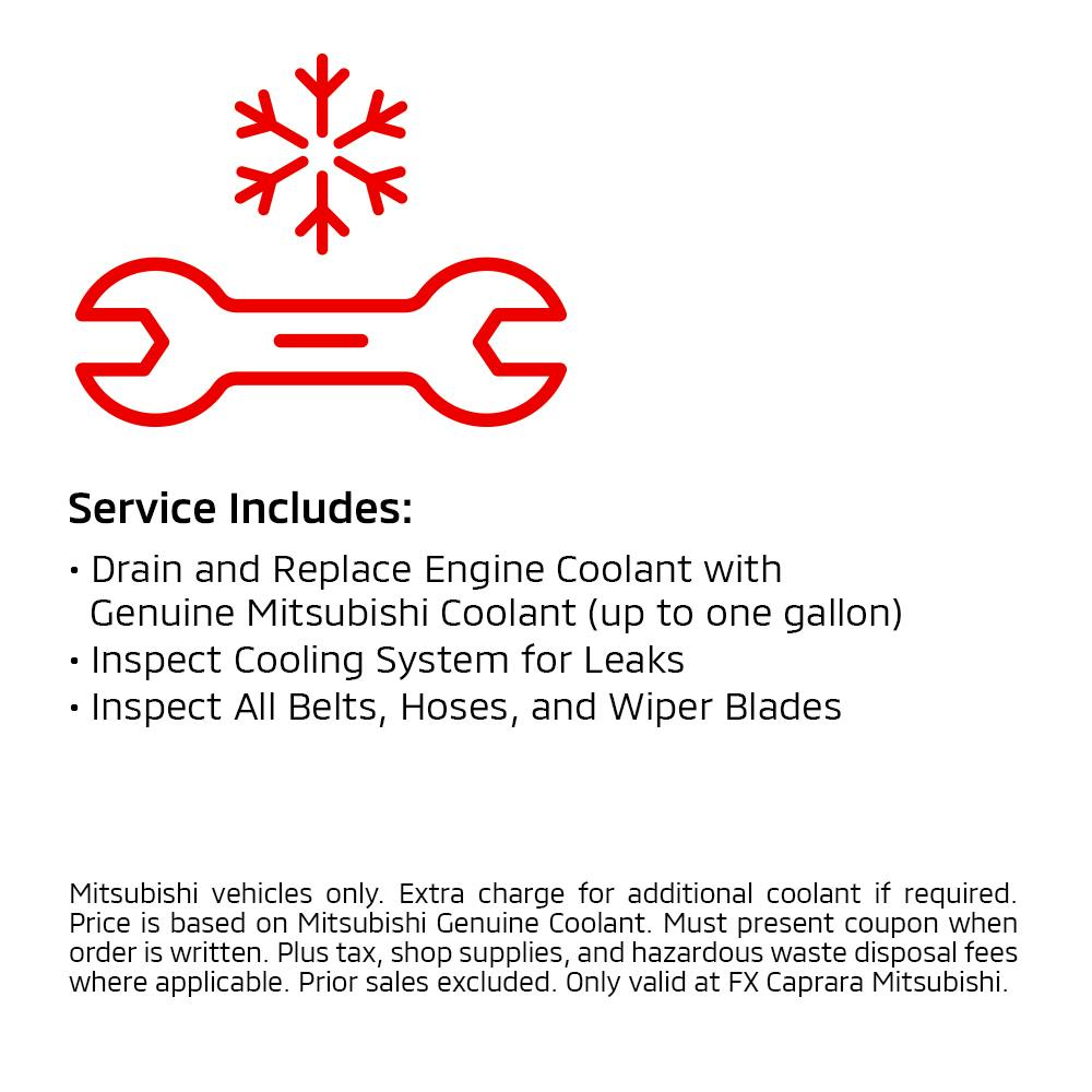 Winterization Service | FX Caprara Mitsubishi