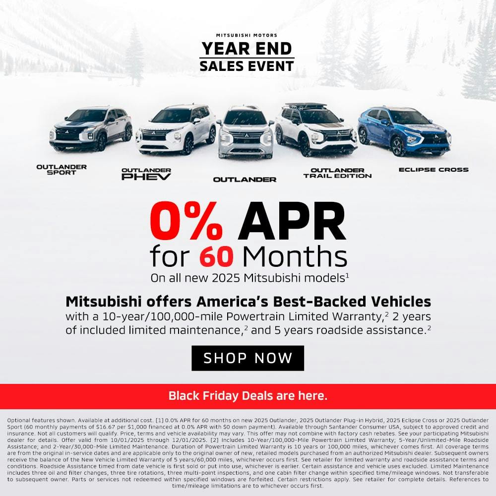 End of year Sales Event | FX Caprara Mitsubishi