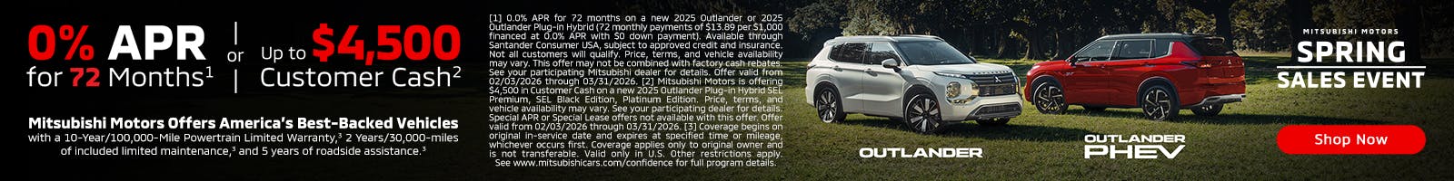 Outlander PHEV or Outlander