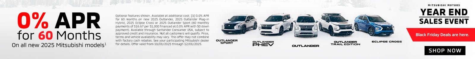 End of year Sales Event