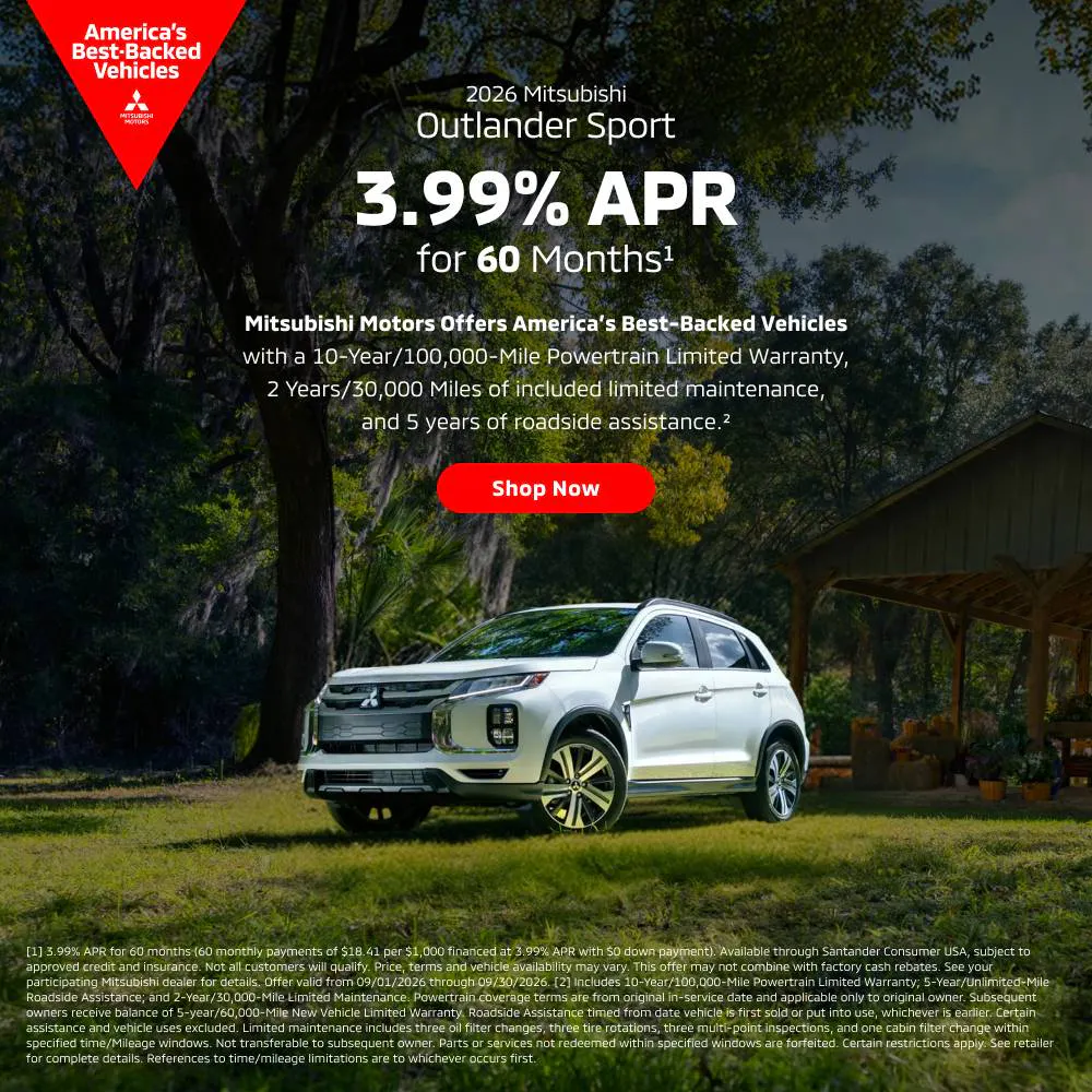 2026 Mitsubishi Outlander Sport | FX Caprara Mitsubishi