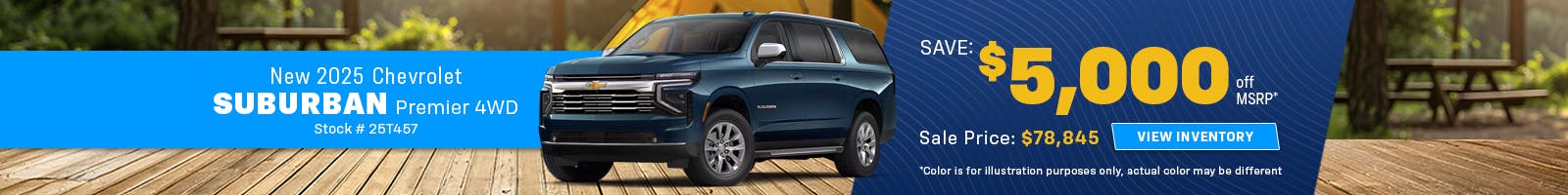 New 2025 Chevrolet Suburban Premier 4WD