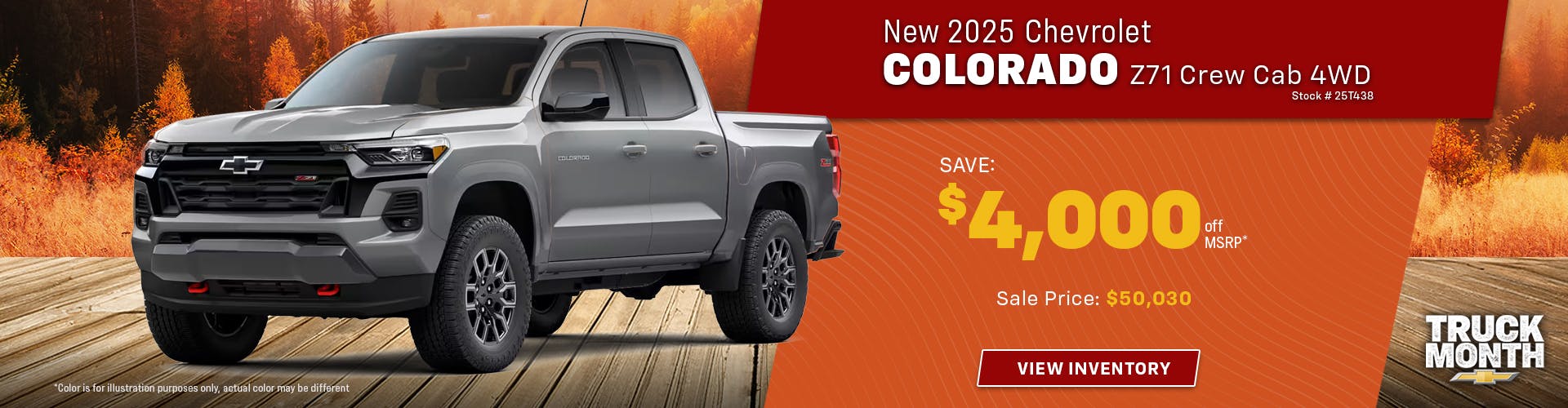 New 2025 Chevrolet Colorado